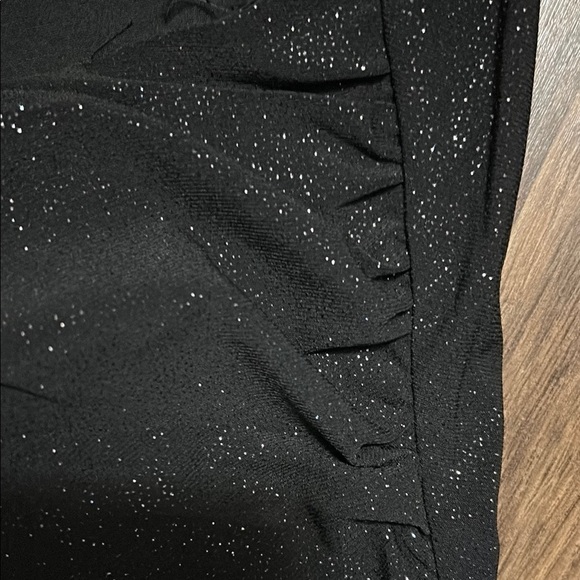 Black Sheath Mini Dress with Spaghetti Straps - Picture 7 of 9